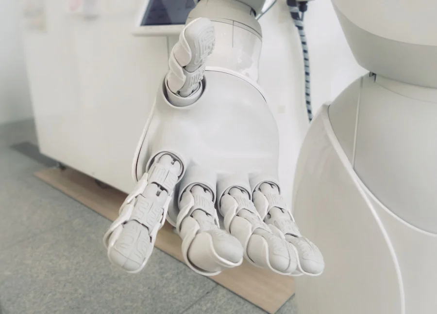 AI-powered customer support and chat assistant concept